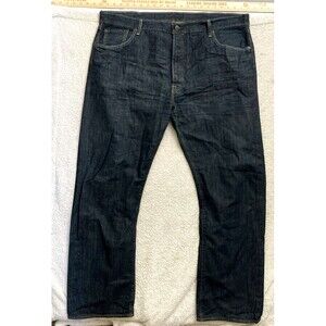 Levis 501 Vintage Black 42x32 shrink2fit VTG straight button fly jeans